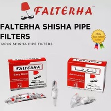 Shisha Filter Tips 12 Stück Falterha, reduziert Nikotin & Reiniger Shisha Erlebnis
