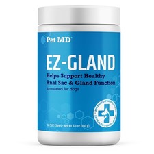 EZ Gland - Dog Anal Gland Chews with Pumpkin and Fiber for Dogs for Digestive...