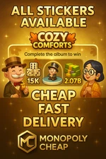 🌟 Monopoly GO  4 - 5 - 6  Star 🌟 ALL STICKERS AVAILABLE - Instant Delivery
