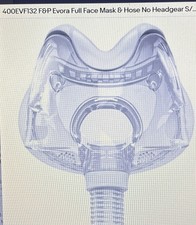 400EVF132 F&P Evora Full Face Mask & Hose No Headgear S/M Brand New. Sealed. NIB