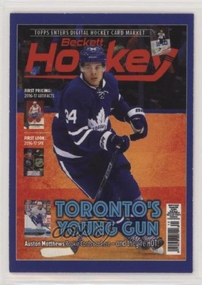 2017 Beckett Covers Toronto Fall Expo 2244/5000 Auston Matthews Patrik Laine x7n