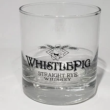 Whistle Pig Straight Rye Whiskey Rocks Glass WhistlePig Whisky Old Fashioned