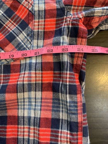 Noble Outfitters Plaid Flannel Button Up Long Sleeve Shirt Men XL Chores Work - Picture 8 of 12