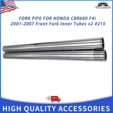 FORK PIPE FOR HONDA CBR600 F4i 2001-2007 Front Fork Inner Tubes x2 #215