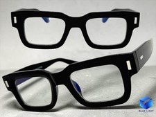 Men Classic Elegant Vintage Retro Style Clear Lens EYE GLASSES Thick Black Frame