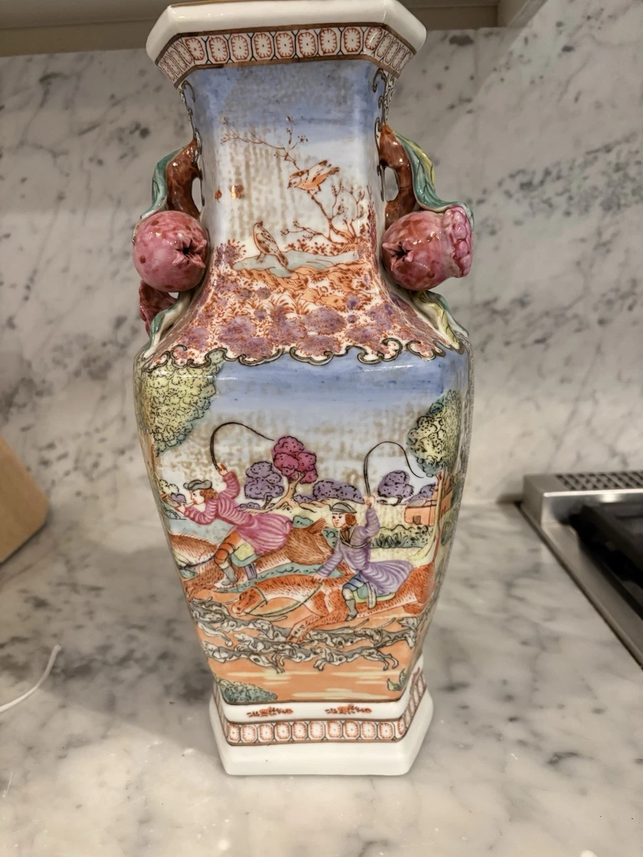 中国出口印第安纳中国古董花瓶| eBay