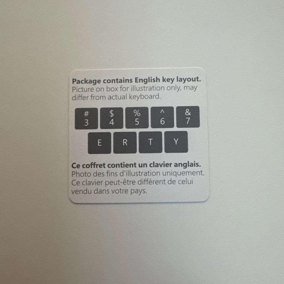 Teclado Microsoft Surface Pro X / Pro 8 - Negro, Modelo 1905 Foto 4 de 4