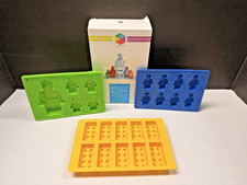 Lego Mattoncini Lego Figure Stampi per Caramelle in Silicone per Cioccolato/Cubetti di Ghiaccio o Gelatina
