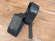 Gibson Logo Guitar Strap 2.5 Leather Never Us...