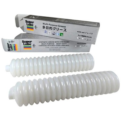 Super Lube 41580 450ml NLGI 2 PTFE Multi-Purpose Synthetic Grease Cartridge PK2