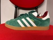 Size US 9.5 - Adidas Gazelle Collegiate Green Gum mens