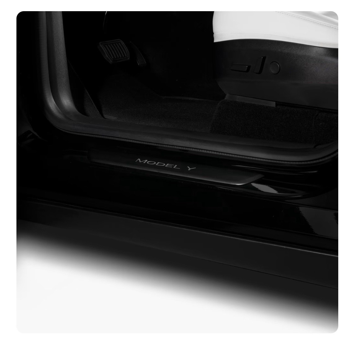 Tesla Model Y OEM Lit Doorsill Plates (Brand New Sealed In Box