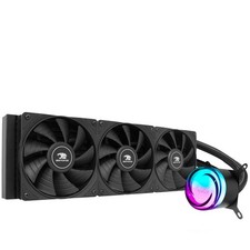 iBUYPOWER AW4 360mm ARGB AIO Liquid CPU Cooler Black Intel LGA1851/1700