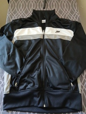 Nike Sportswear NSW Track Jacket Mens M Black Full Zip
