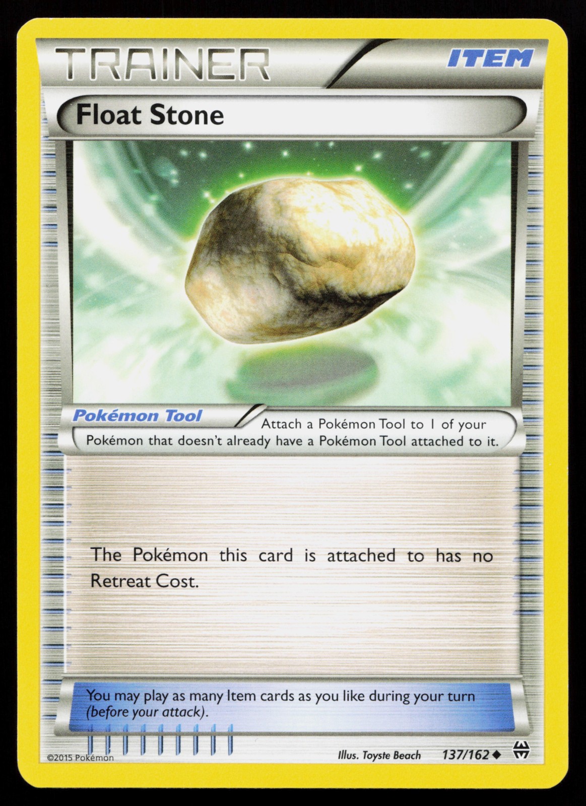 Float Stone 137/162 Uncommon XY - BREAKthrough Pokémon Card