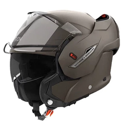 Airoh Casco Moto Modular Mathisse II Color Bronce Mate ECE 2206 - Imagen 1 de 4