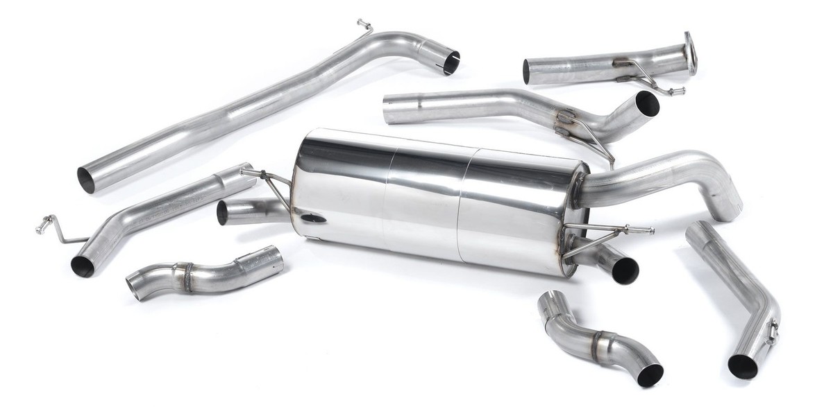 Honda Civic Type R 2.0 i-VTEC FN2 2007-2012 Cat-back Exhaust - Non-Resonated Honda Civic Type R 2.0 i-VTEC FN2 2007-2012 Cat-back Exhaust - Non-Resonated