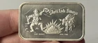 SILVER LODE BONANZA .999 FINE SILVER VINTAGE BAR ONE OUNCE SILVER .999 BAR