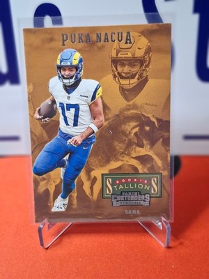 Nfl Panini Trading Cards Puca Nacua 2023 Contenders #19 RC, Rams