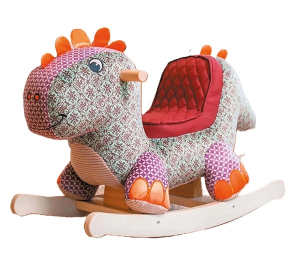 Little Bird Told Me Digley Dinosaur Rocking Horse Sit Ride On 9m+ Box Toy Fun