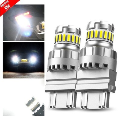 2/3/4/5/x 3157 3156 LED Reverse Brake Turn Signal Light Bulb 6500K White 2800LM