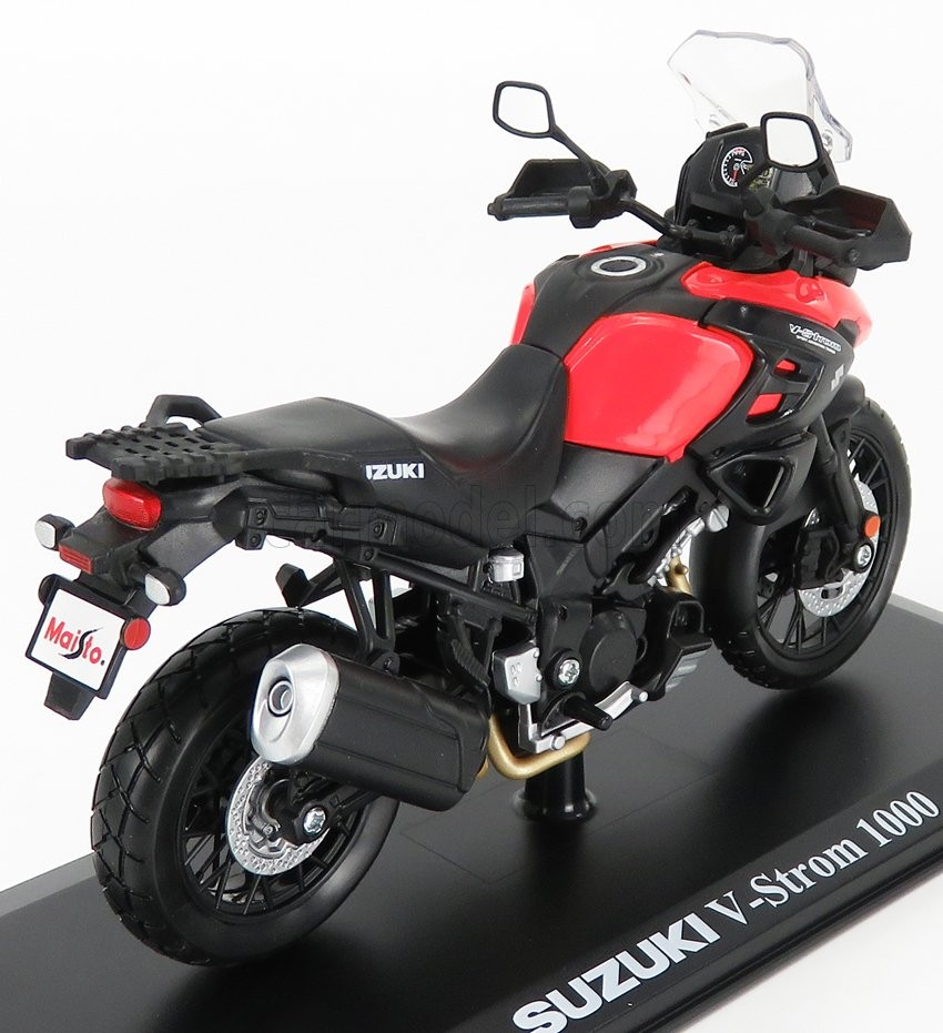 Modellino Maisto 1/12 Moto Suzuki V Strom foto 2
