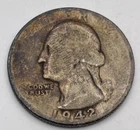 1942  D Washington Quarter 90% Denver Mint US Coin