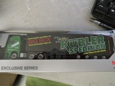 Herpa Exclusiv Mercedes Benz A LH 08 Sattelzug Spedition Kübler Big Box  OVP KKM