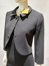 SANDRO PARIS SFPVE01217 LIORA BLAZER WITH JEWEL BUTTONS US SIZE 6 EURO SZ 38 BL