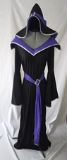 Adult Black and Purple Witch Halloween Costume California Costumes Womens M 8-10