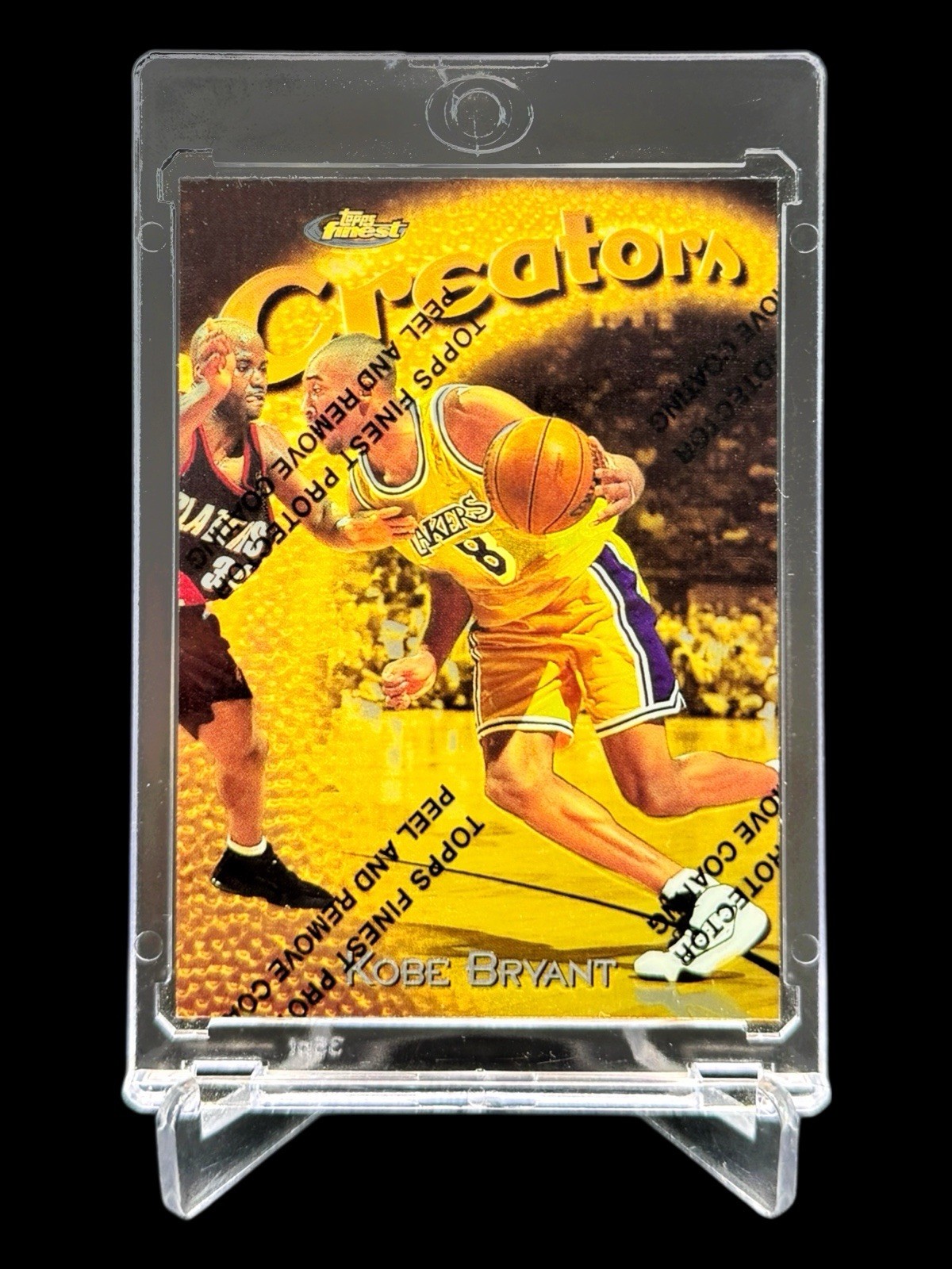 Kobe Bryant 1997 Topps Finest #323 Gold - Embossed (No Coating