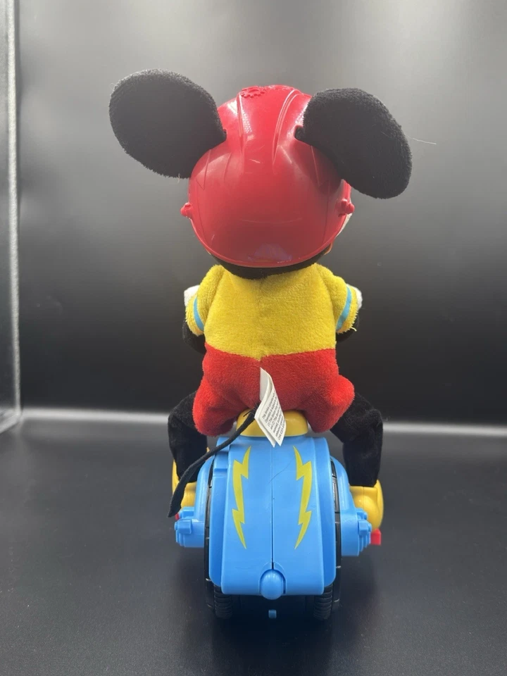 Disney Mickey Mouse Clubhouse - Moto Boppin' Bikin' Mickey - Just Play - Works! - Image 3 of 4