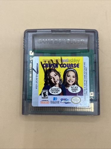 Mary-Kate & Ashley Crush Course (Nintendo Game Boy Color 2001) GBC Board Game + - Picture 2 of 4