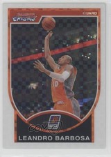 2007 Bowman Draft Picks & Stars Chrome X-Fractor 16/50 Leandro Barbosa #64 3j1