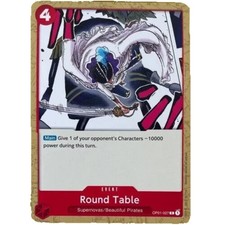 Round Table Pre-Errata - OP01-027 NM - One Piece