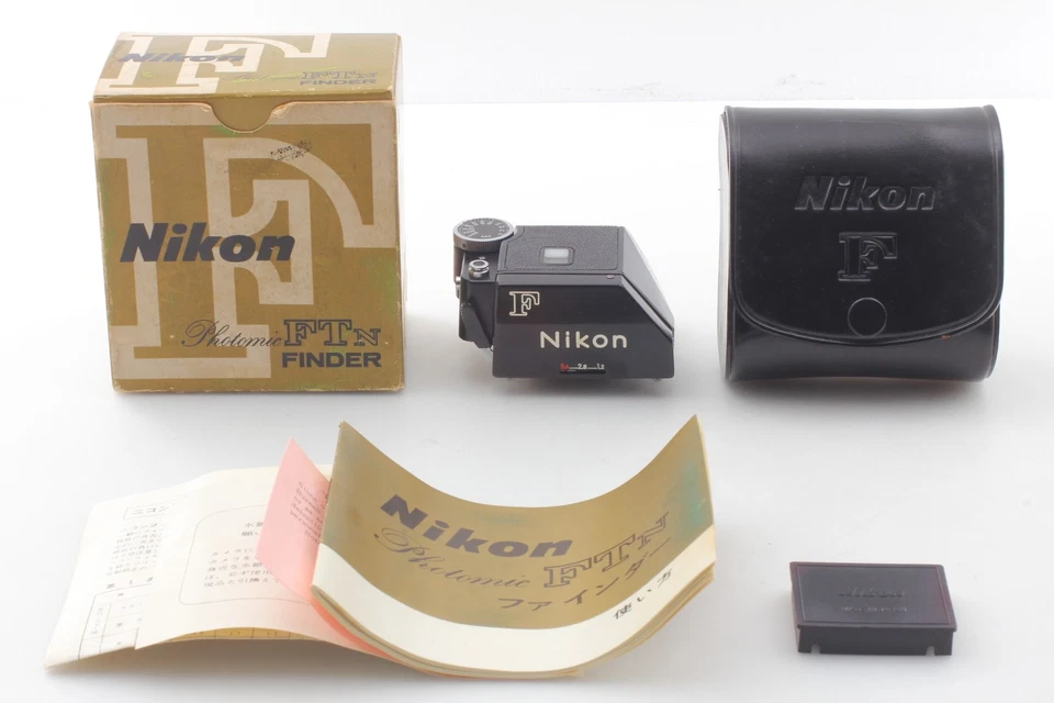 [N COMO NUEVO en Caja con Tapa] Nikon Photomic FTN View Finder Negro para F de JAPÓN Foto 4 de 4