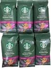 6 X Bags Starbucks Sumatra Dark Roast Ground 18 Oz. FRESH PRODUCTS EXP. 9/17/26