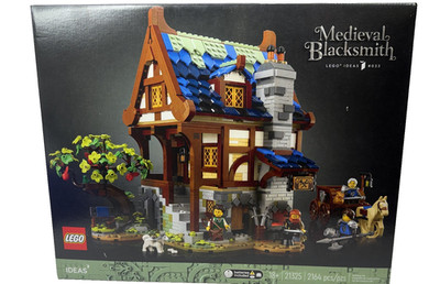 LEGO Ideas: Medieval Blacksmith (21325) New In Box SEALED!