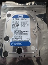 WD Blue 4TB 3.5" Desktop HDD WD40EZRZ SATA 6Gb/s 5400RPM Tested Good Low Hours