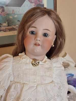 31.5'' Handwerck/Simon&Halbig Bisque Head Doll On BJD Handwerck Signed Compo.18