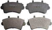 Vorderachse Denckermann B110582 Bremsbelagsatz, Scheibenbremse FüR Nissan,Opel,R