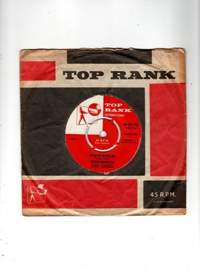CRAIG DOUGLAS - WISH IT WERE ME / THE RIDDLE OF LOVE.UK ORIG 1959 7'' & CO/SL.VG+