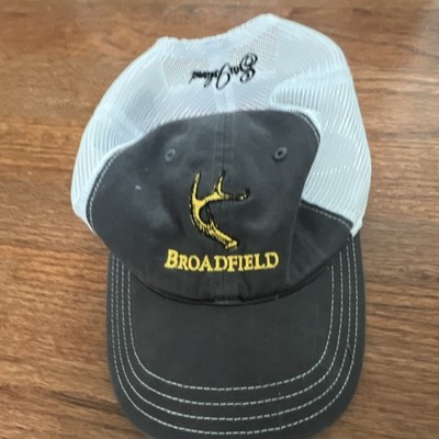 Richardson Ball Cap Mesh Black White Deer Antler Logo MD/LG Unisex