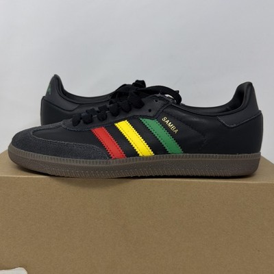 Adidas Ajax x Samba OG Bob Marley Tribute Three Little Birds Men Sz 6 / 7.5w New