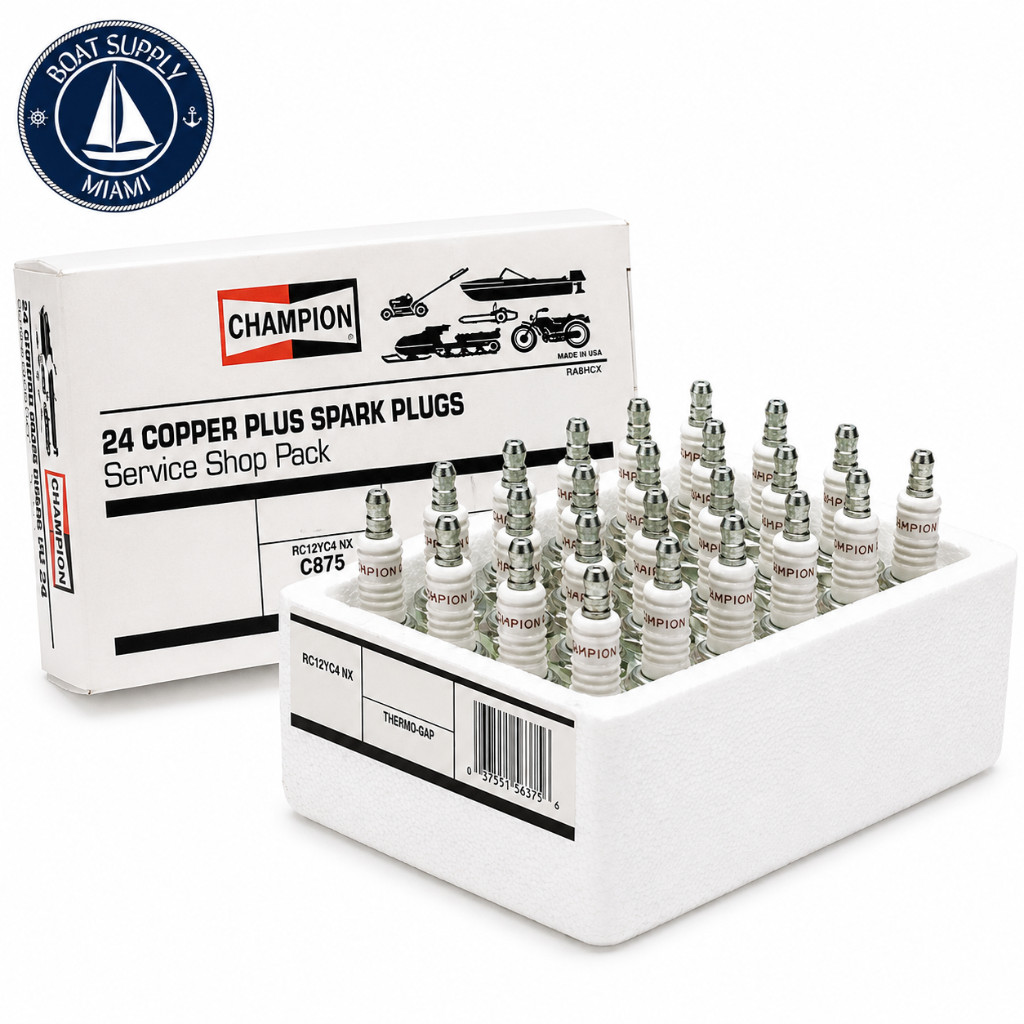 Champion QL77JC4SP 828S Marine Spark Plugs 24-Pack