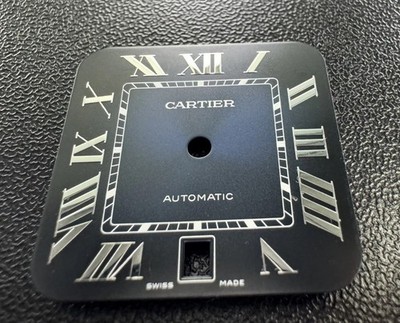 Cartier Santos Blue Dial   Swiss Made   26.2mm   Genuine Style Replacement Part