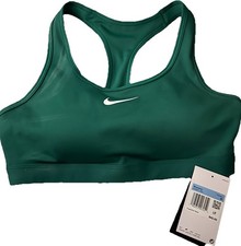 Nike Women’s Padded Swish Bra Size Medium Green