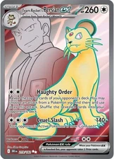 Holofoil - Team Rocket's Persian ex - 219/182 - 219/182 - SV10: Destined Rivals