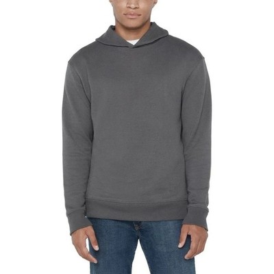 NEW GAP Men's M Textured Hoodie Charcoal Gray Long Sleeve Pullover