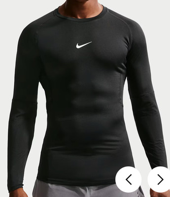 NIKE Dri-Fit Fitness Longsleeve Gym Trikot Gr. XXL NEU enge Passform -1 von 2-